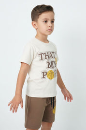 Cream & Brown