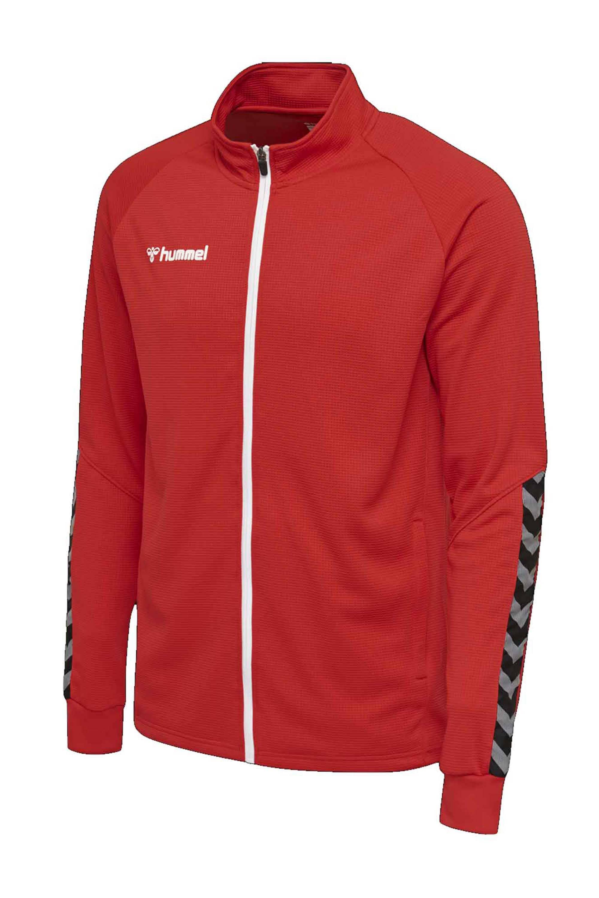 Hummel Men's Arrow Panel Activewear Zipper Jacket Men's Jacket HAS Apparel 