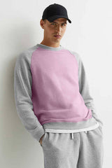 Polo Republica Men's Raglan Sleeve Fleece Sweat Shirt