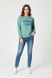 L.A.T Women's Tropez High Low Hem Sweat Shirt