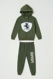 Boy's Logo Hooded Twin Set