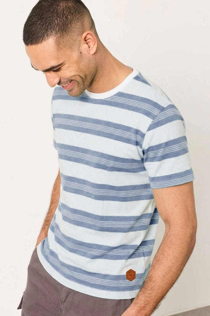 White & Navy