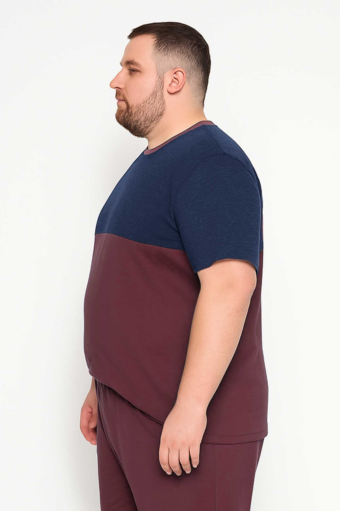 Navy & Burgundy
