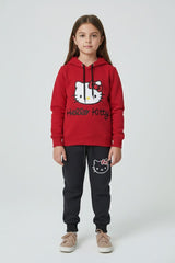 Girl's Hello Kitty Hooded Twin Set