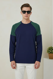 Navy & Green
