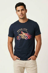 Nexus Fits Men's Vintage Moto Tee Shirt