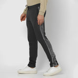 Polo Republica Men's Contrast Panel Pony Embroidered Terry Trousers