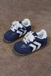 Navy & White