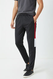 Men's Slim Fit Dual Panel Activewear Trousers