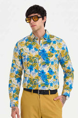 Oxygen Men's Tropical Casual Shirt