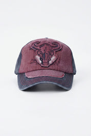 Navy & Burgundy