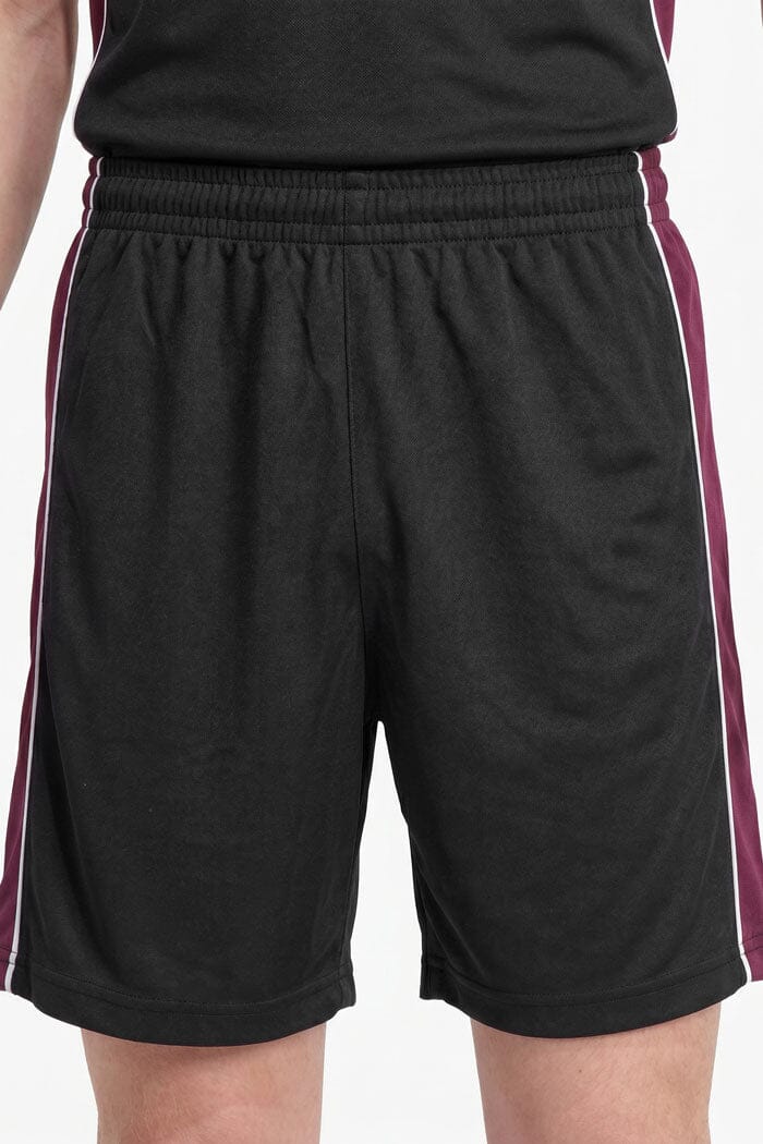 Black & Maroon