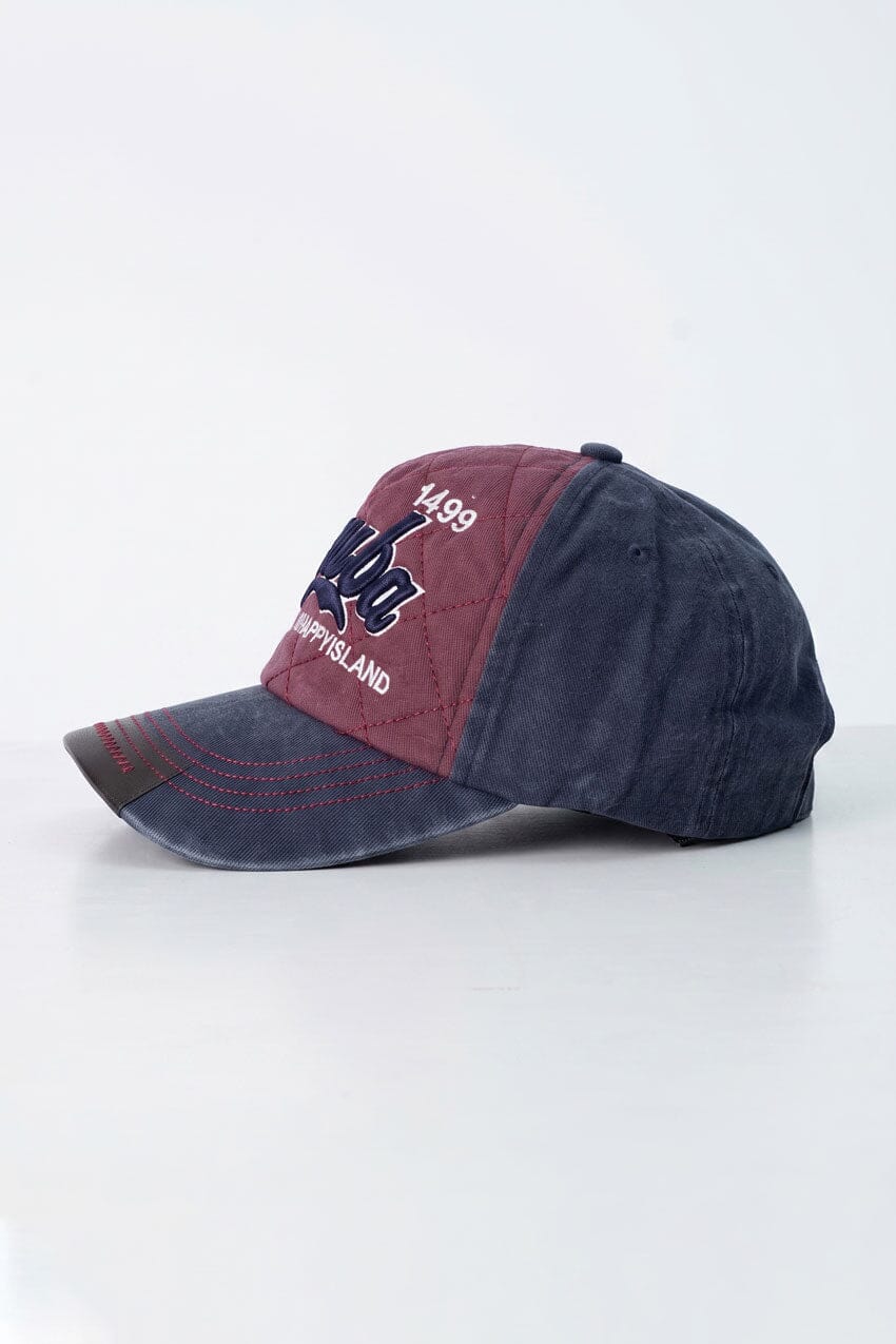 Navy & Maroon