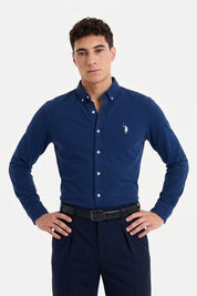 Navy Blue & White