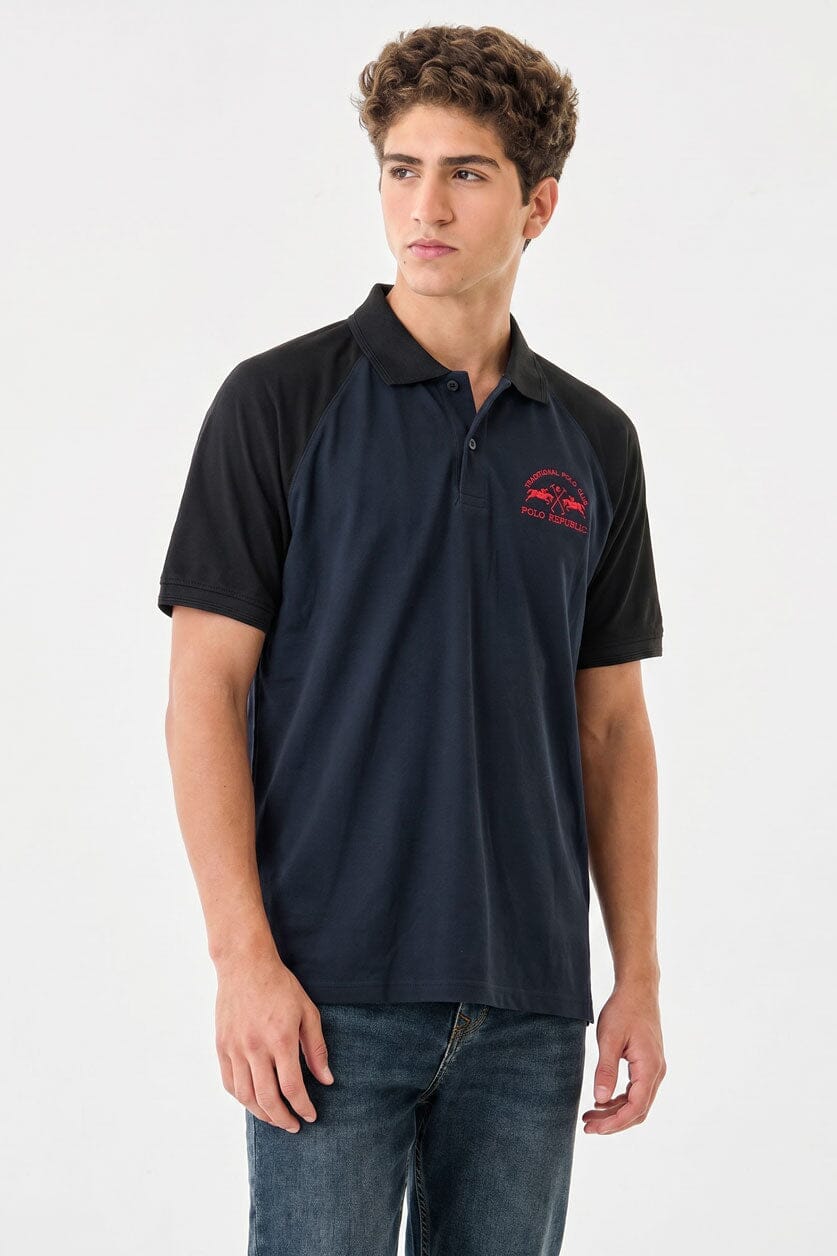 Navy & Black