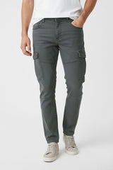 D&Co Men's Slim Fit Cargo Denim