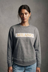 L.A.T Women's Milano High Low Hem Sweatshirt