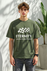 Eternity Men's Moving Forward Oversized Tee Shirt