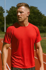 Polo Republica Men's Essentials Raglan Sleeve Activewear Tee Shirt