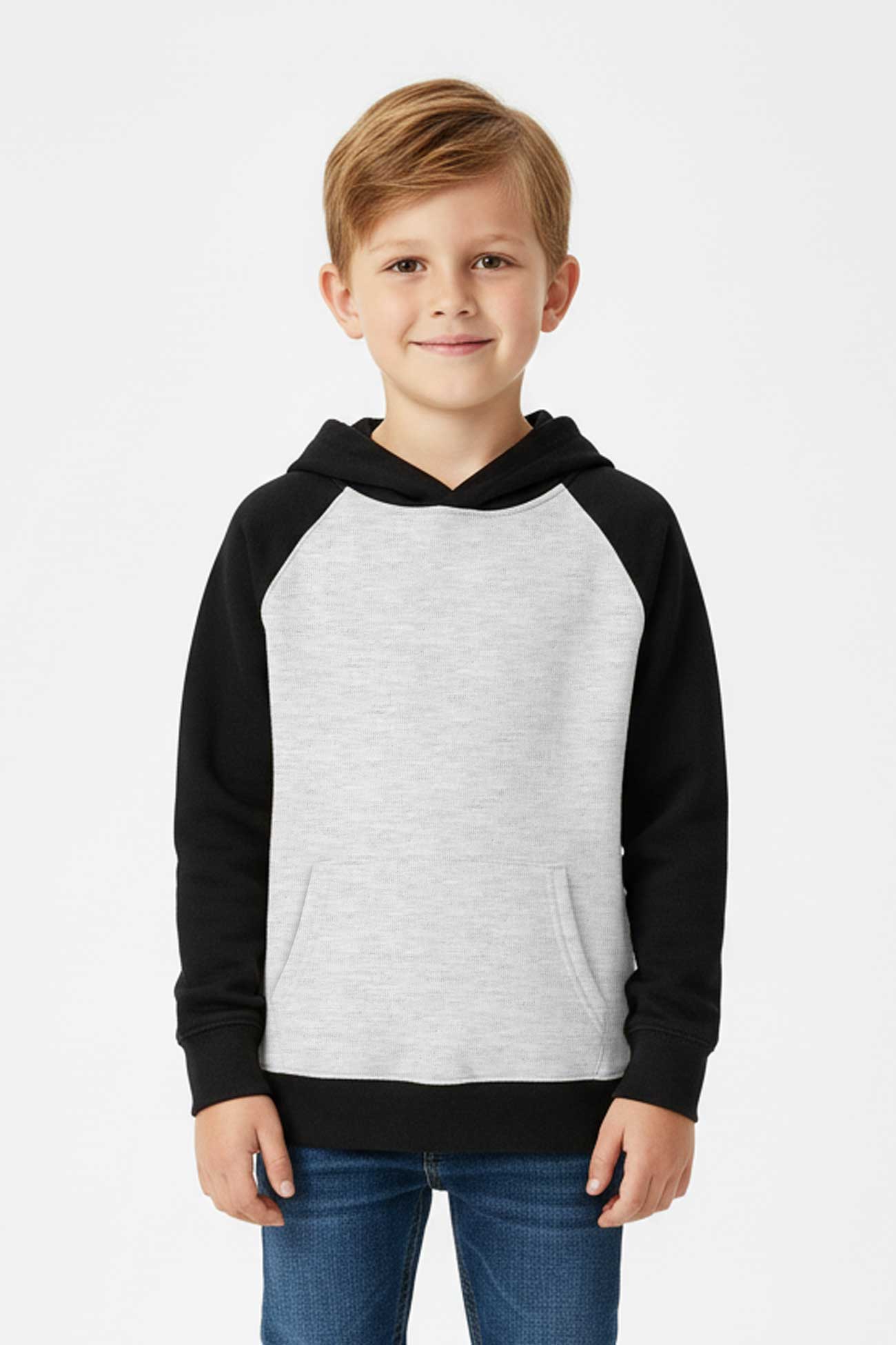 Grey Melange & Black