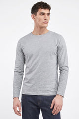 Lower East Men's Long Sleeve Combed Cotton Tee