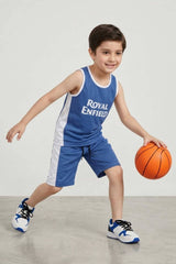 Boy's Mesh Activewear Twin Set
