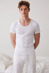 Yorker By Sixer Supreme Men's Short Sleeve Vest - Pack Of 3