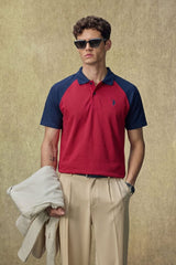 Polo Republica Men's Pony Raglan Sleeve Polo Shirt