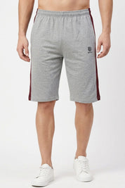 Heather Grey & Maroon