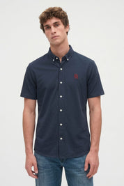 Navy & Red