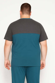 Teal & Charcoal