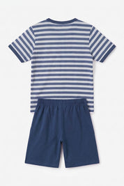 Navy & Chocolate