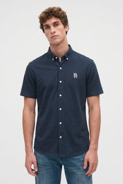 Navy & White