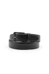 Men's Textured Leather Belt