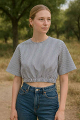 East West Women's Boxy Crop Top