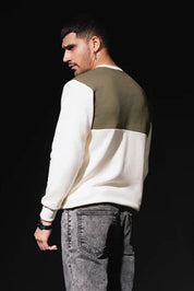 MHW Men's Contrast Fleece Sweatshirt