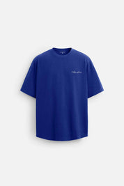 Polo Republica Men's Logo Curved Loose Fit Tee Shirt