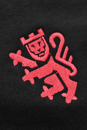 Polo Republica Men's Lion & Crest Embroidered Pullover Terry Hoodie