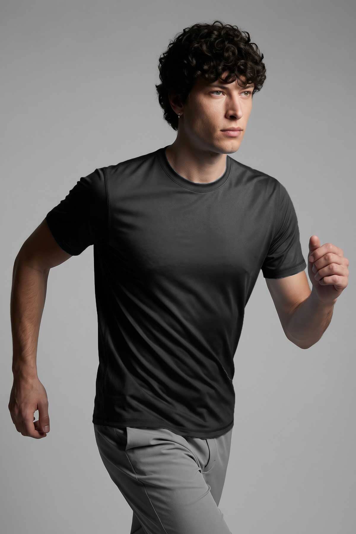 Black-Poly Cotton