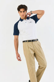 White & Navy