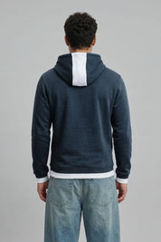 Navy & White