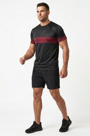 Black & Maroon