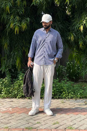 Grey & Navy