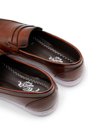 Alba Soft Men's Polished Penny Loafers