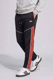 Black & Light Maroon