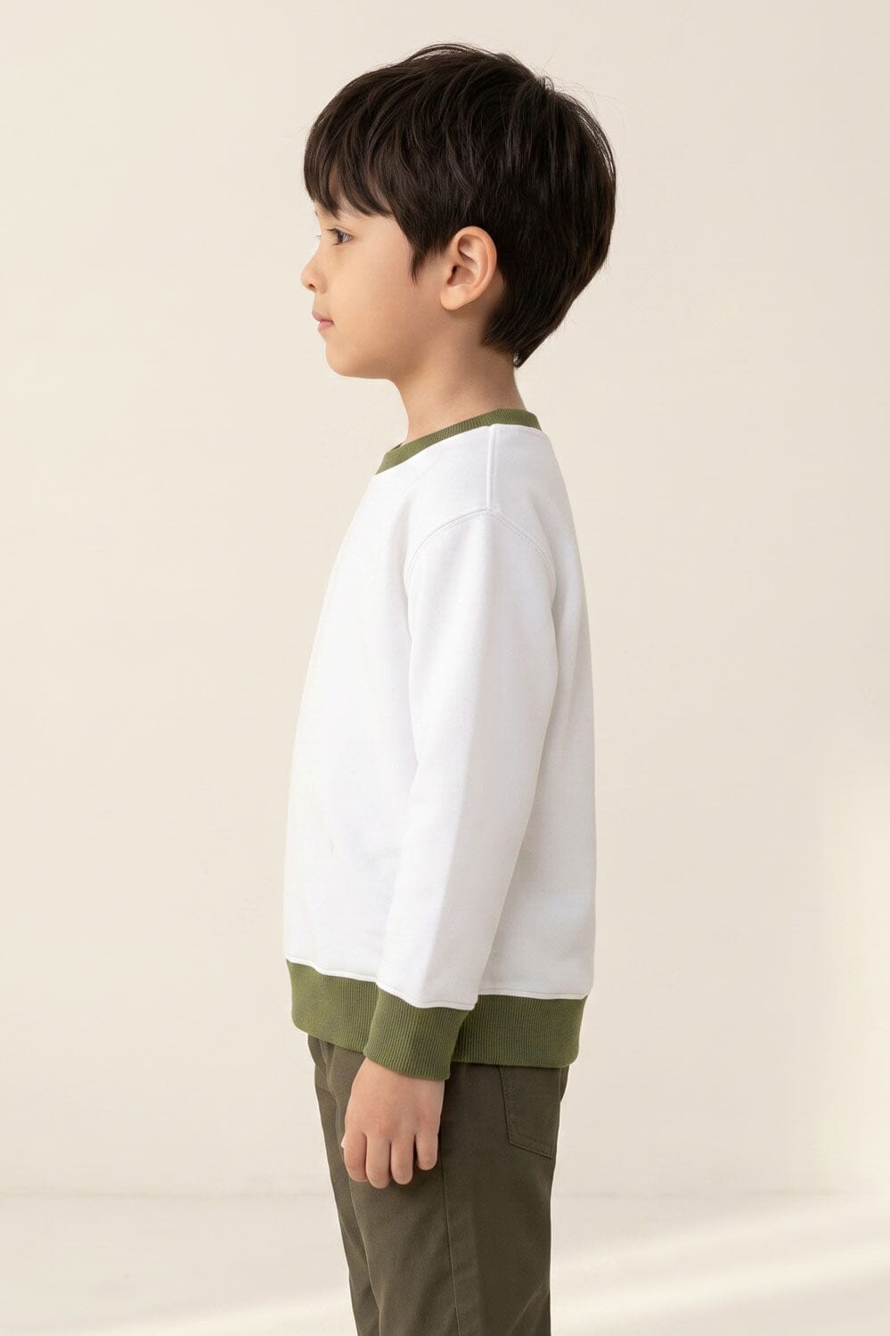 White & Olive