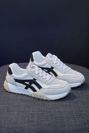 Women's Contrast Side Striped Sneakers Women's Shoes Shaoxing Shangqu im&ex Co.,ltd 