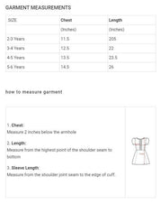 Safina Kid's Check Design V-Neck Sleeveless Frock Girl's Frock Bohotique 