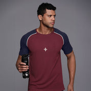 Maroon & Navy