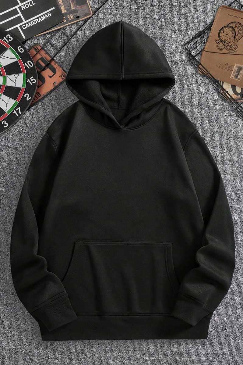 Cut Label Men's Fleece Minor Fault Pullover Hoodie Minor Fault Image 
